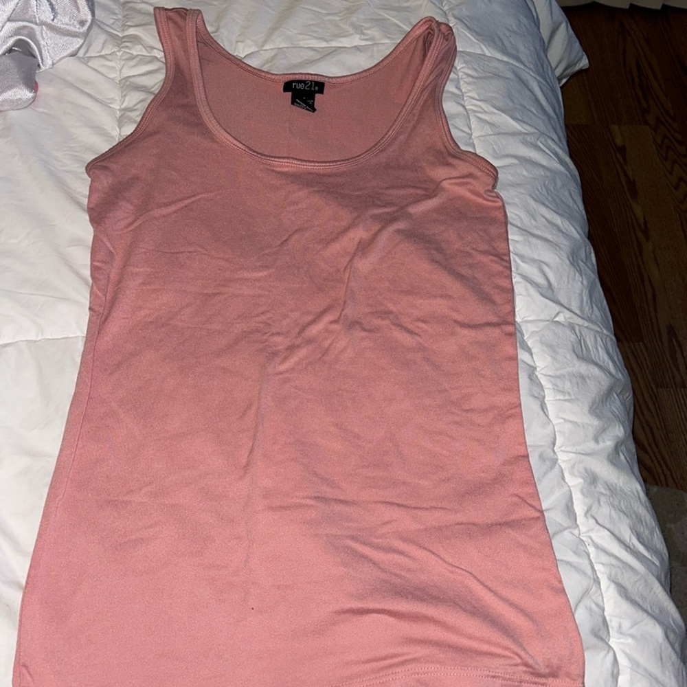 Rue 21 pink sleep wear tank top